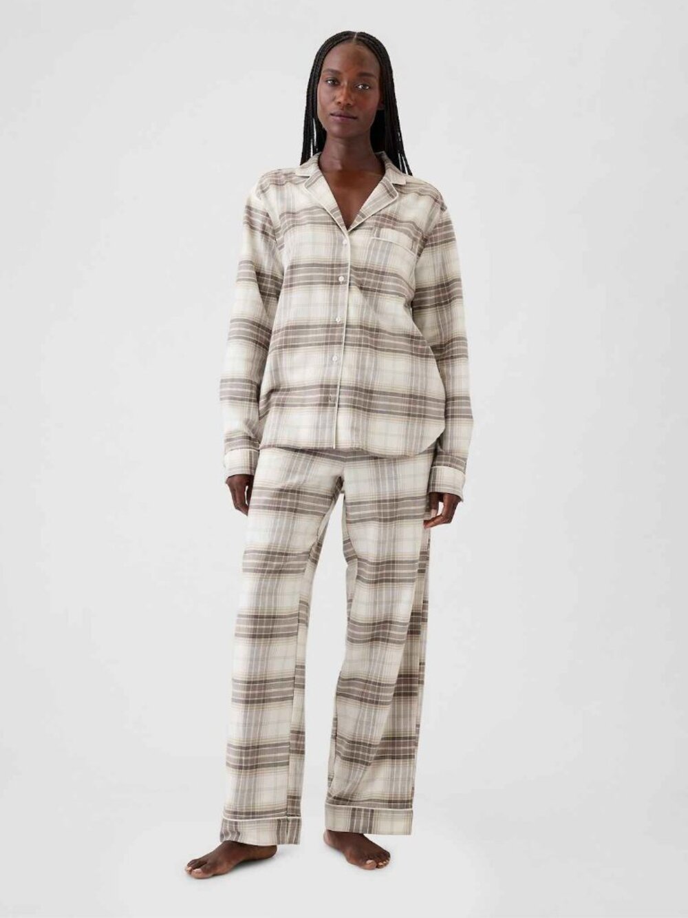 GAP Women’s Flannel PJ Set